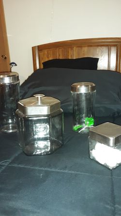 Glass canisters