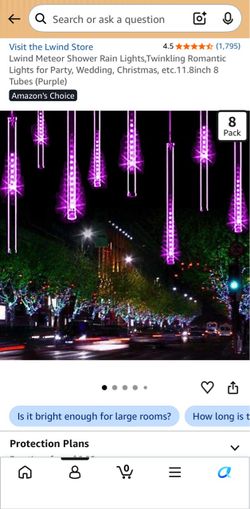 Purple Rain Lights - Like New Condition!
