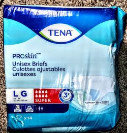 TENA ProSkin Unisex Briefs Large
