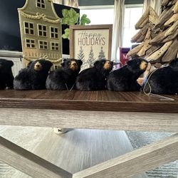 Christmas Black Little Bears 