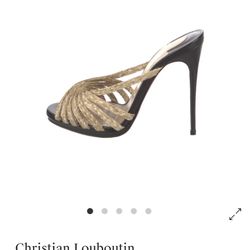 Christian Louboutin Open Toe Heel 