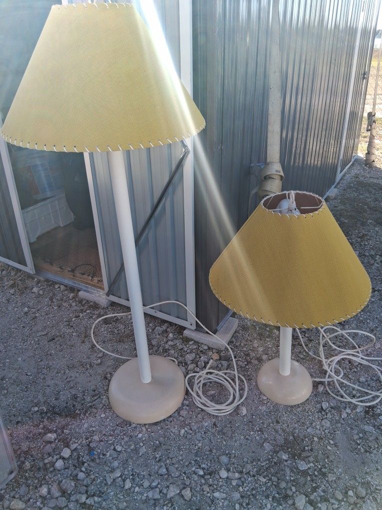 Cool Set Outdoor Lamps With Cowboy Shades