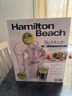 Hamilton Beach Big Mouth Juice Extractor