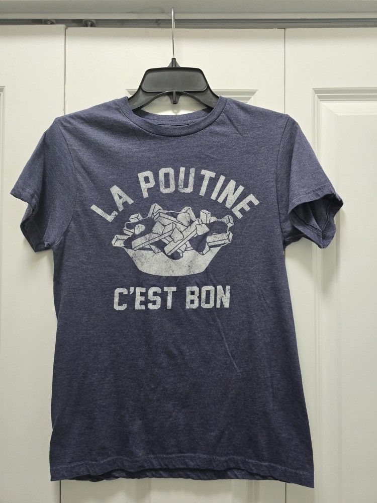 Rep 514 (Canada) La Poutine T-Shirt Size Small