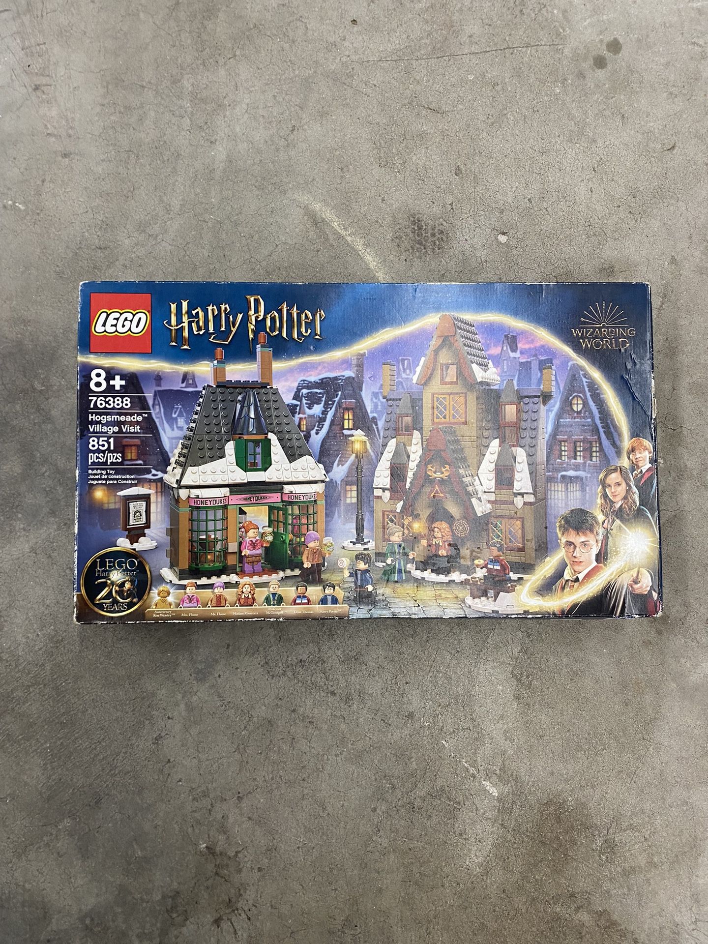 lego harry potter hogsmeade village visit