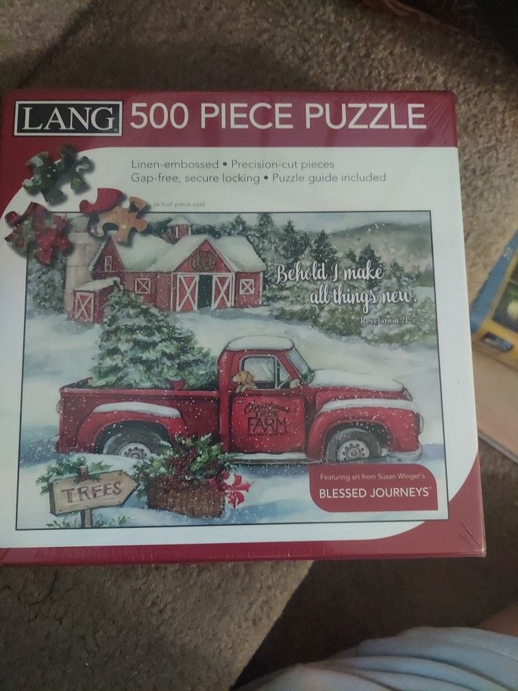 500 Pc Christmas Puzzle