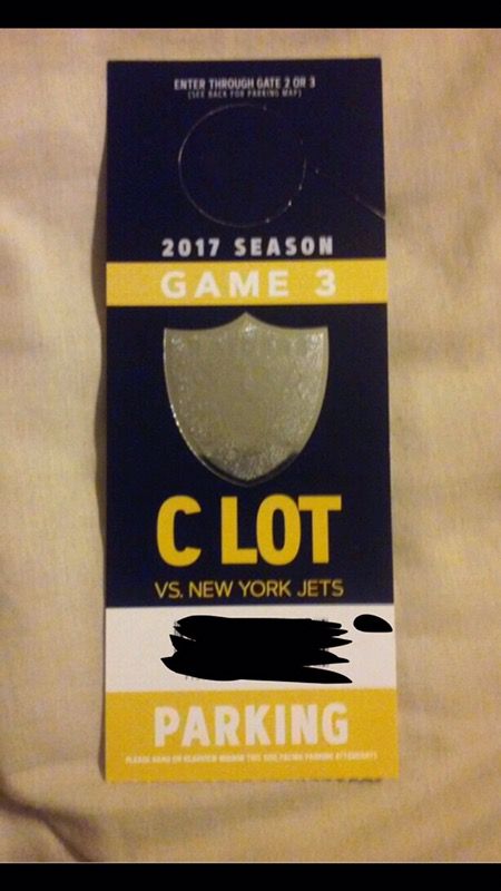 Parking pass