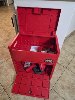 Kids play tool box