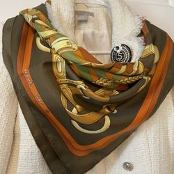 Authentic Hermes Scarf