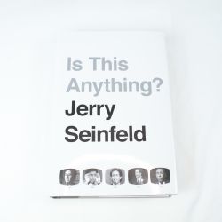 Is This Anything? Jerry Seinfeld Hardcover Comedy Book