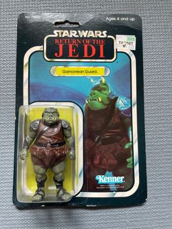 Vintage Kenner Star Wars Return of the Jedi Gamorrean Guard 65 back