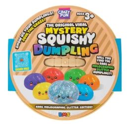 60x Crazy Fun Mystery Squishy Dumpling Toy