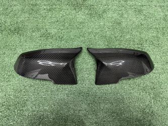 F30 F32 F36 Carbon Fiber M Style Mirror Caps M235i M240i 335i 340i 430i 440i BMW 