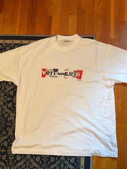 Vetements mixed logo tee