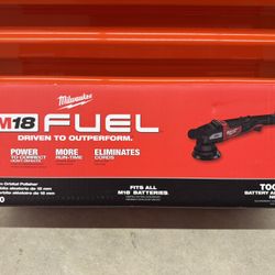 Milwaukee M18 FUEL 18V Lithium-Ion Brushless Cordless 15MM DA Polisher (Tool-Only)