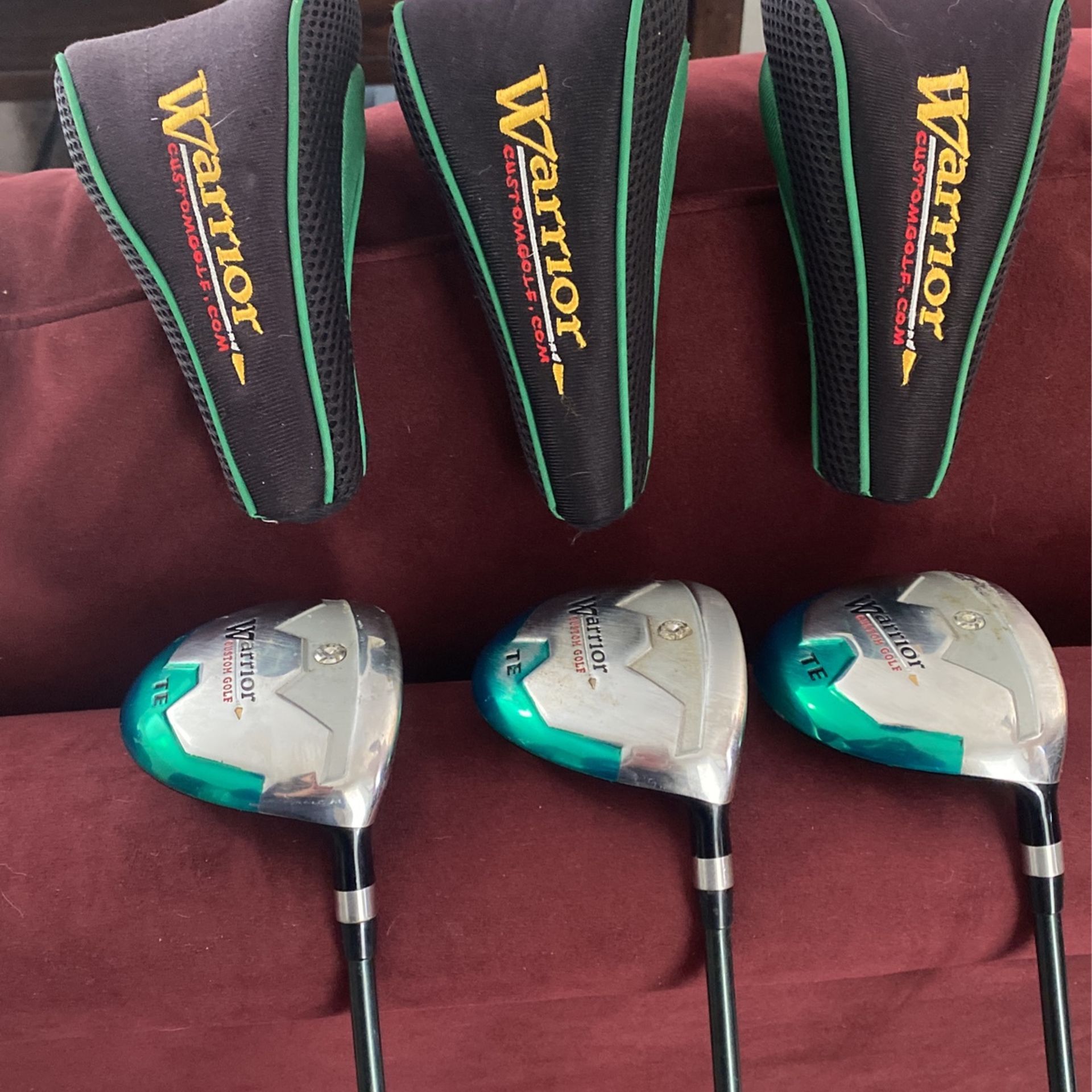 Warrior Custom Golf Driver set With head covers