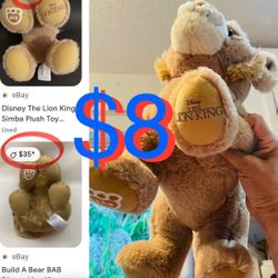 $8 Build A Bear Disney Lion 🦁 Kingdom in great condition