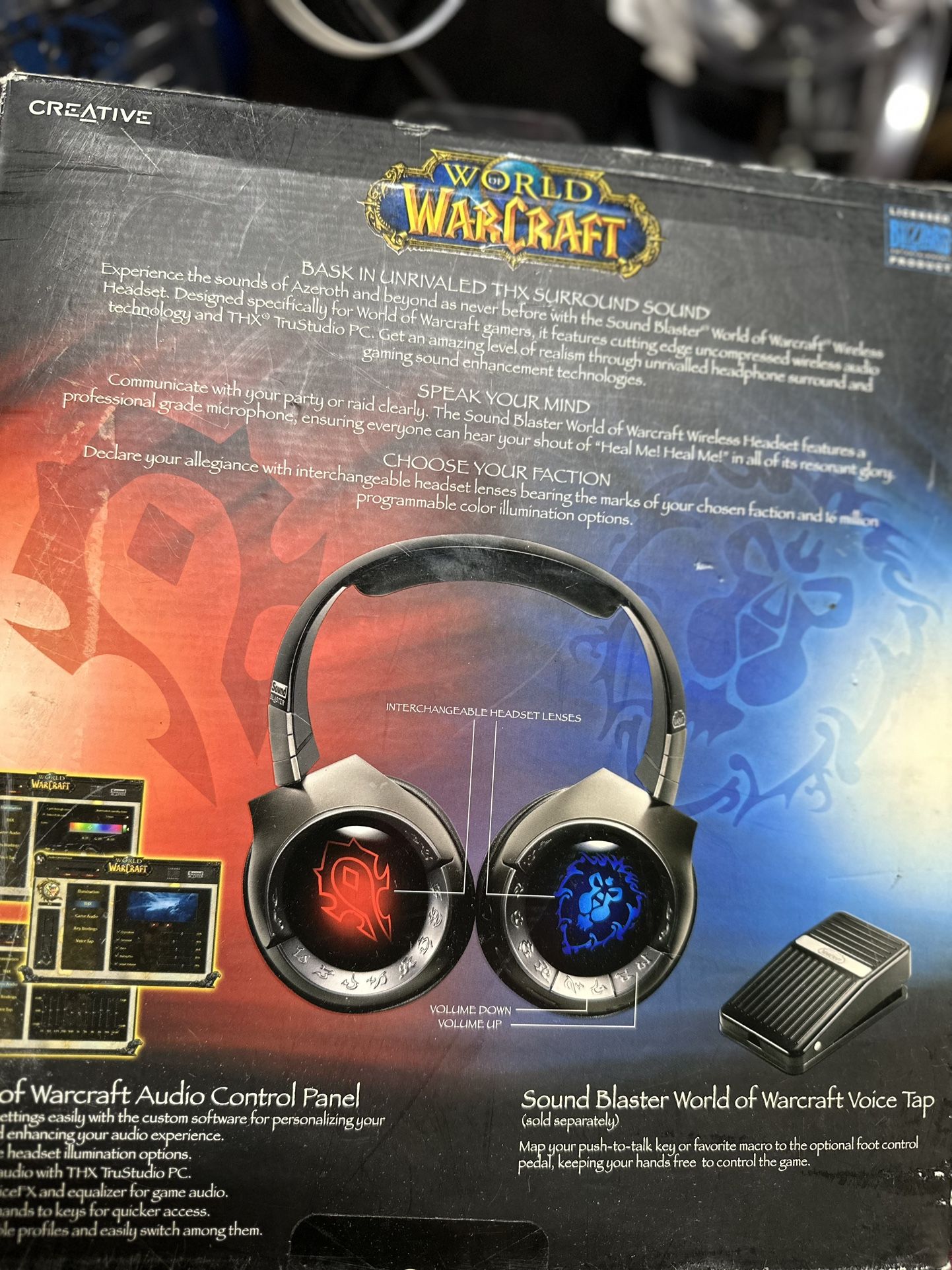 World Of Warcraft Wireless Headset Brand new
