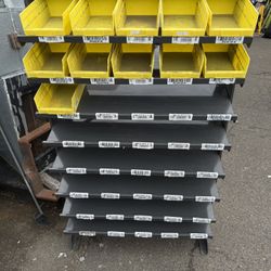 Heavy Duty Sloped Hardware Rack