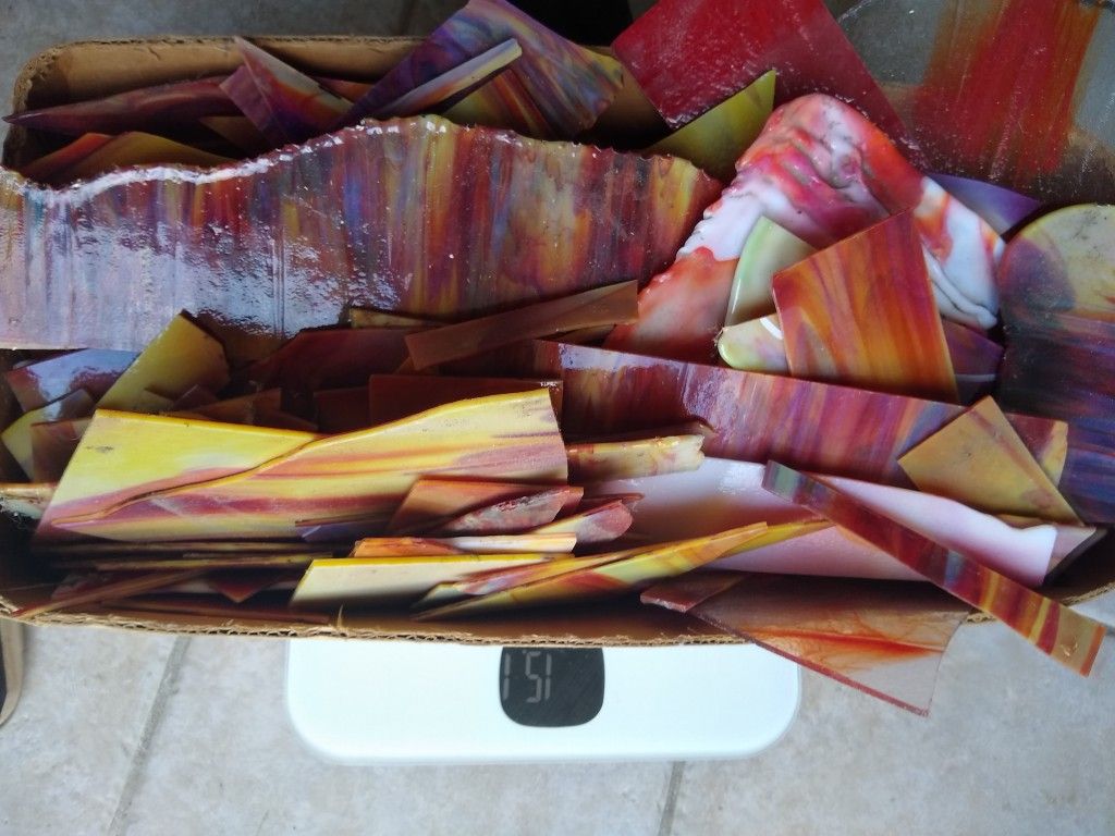 Mosaic Stained Glass Project Pieces
