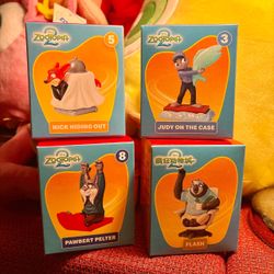 Mcdonalds Disney Shanghai ZOOTOPIA 2 Happymeal toys set NIB