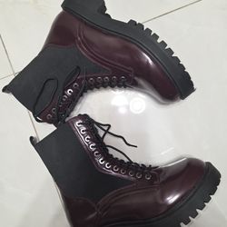 Torrid Brown Combat Boots