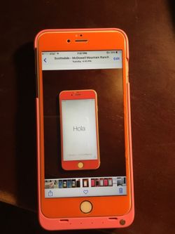 iPhone 6s Plus 128gb with PowerBank charging case