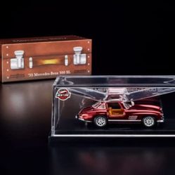2023 Hot Wheels RLC Exclusive '55 Mercedes-Benz 300 SL In Oxblood HNL27