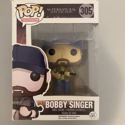 Funko POP! Supernatural Bobby Singer #305 Exclusive. Original in the box.