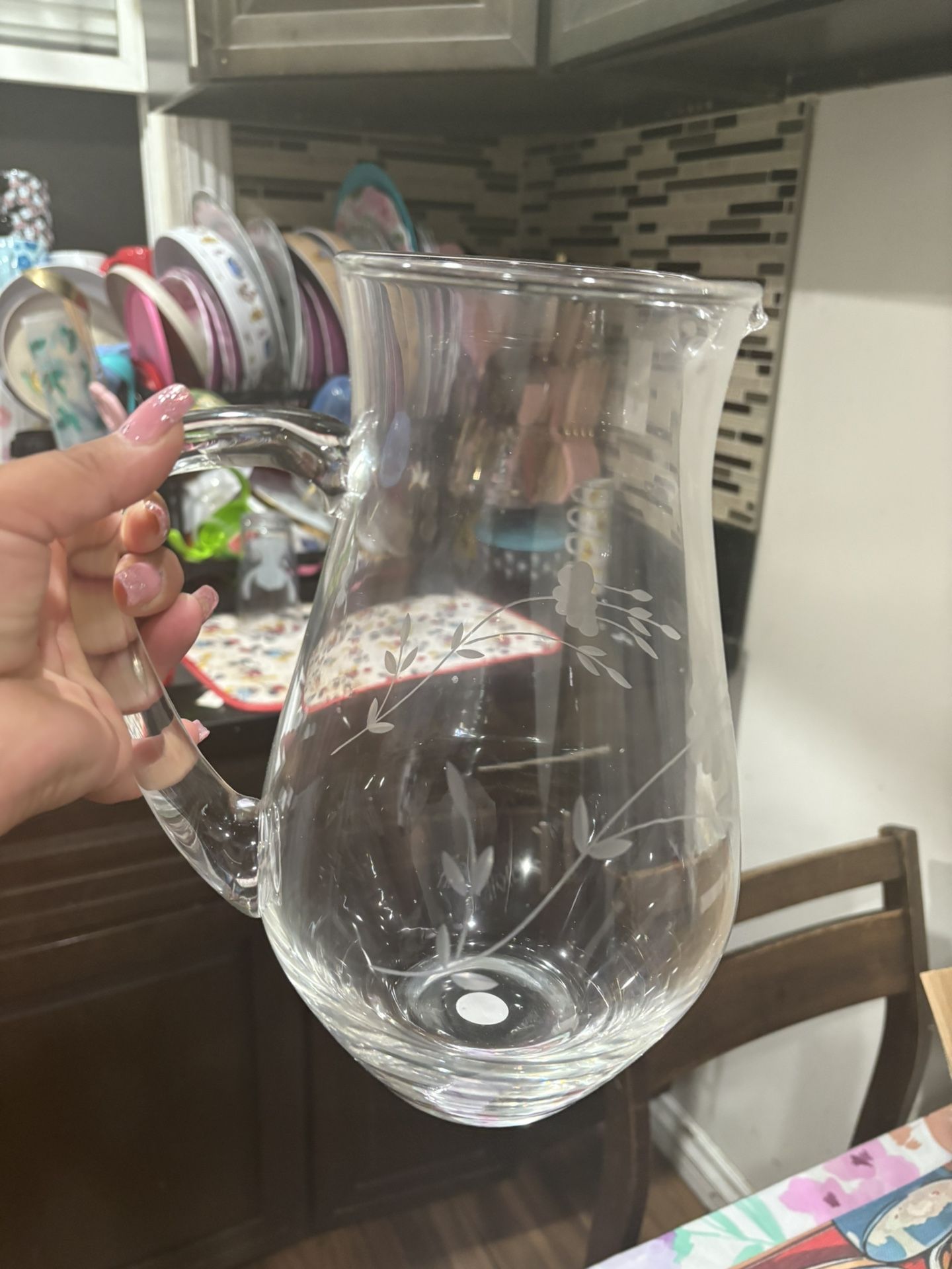 Princess House Jar With Cups
