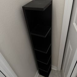 Black Corner Hanging Shelf