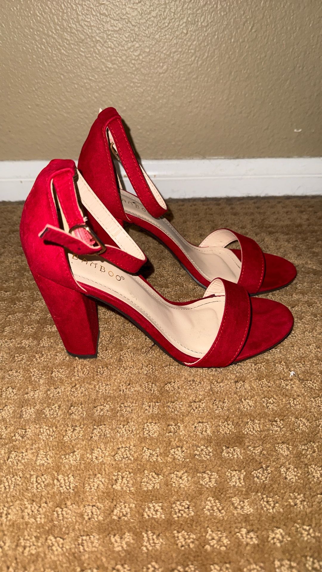 Red Heels (Size 7.5)