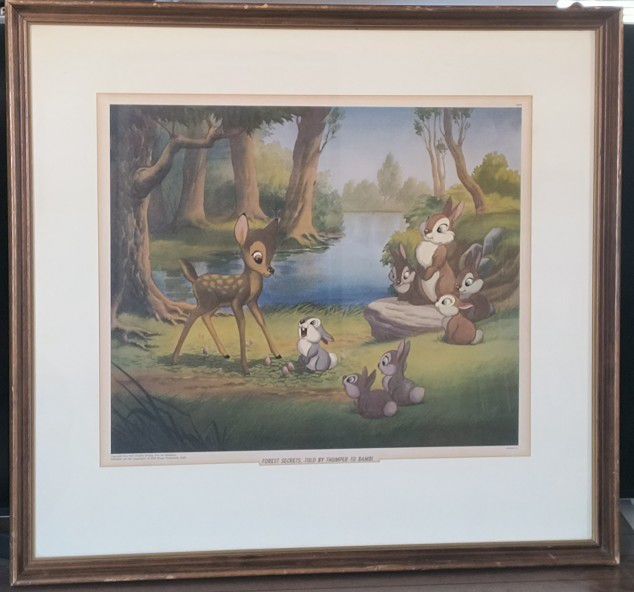 Framed Disney Print - Bambi