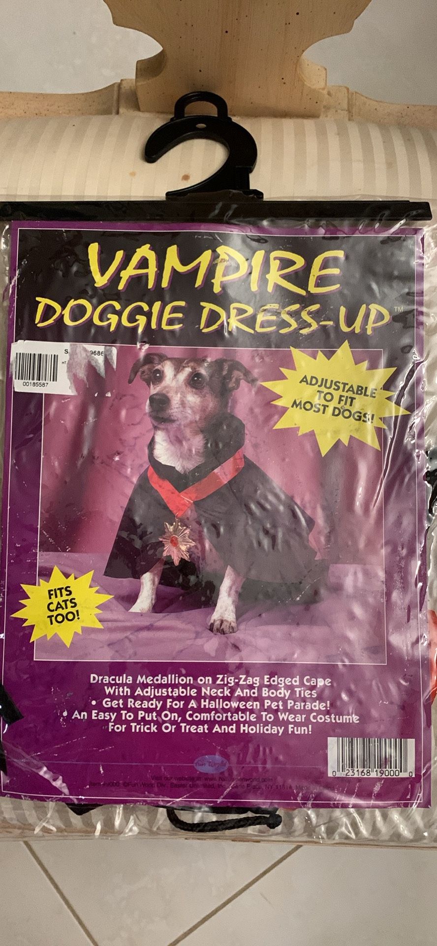 Doggie Costume Vampire