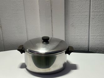 Vintage Revere Ware Set with copper clad bottom