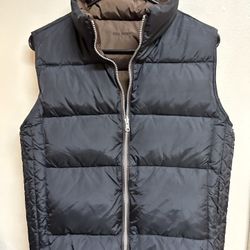 Old Navy - Excellent Condition! Quilted Down Filled Reversible Puffer Vest/Size M