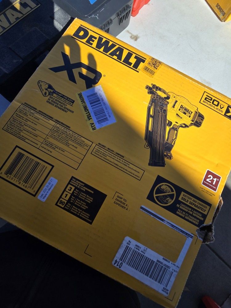 Dewalt 21 Degree Nailer