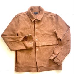 COS Boiled Wool Brown Mens Jacket. Size S