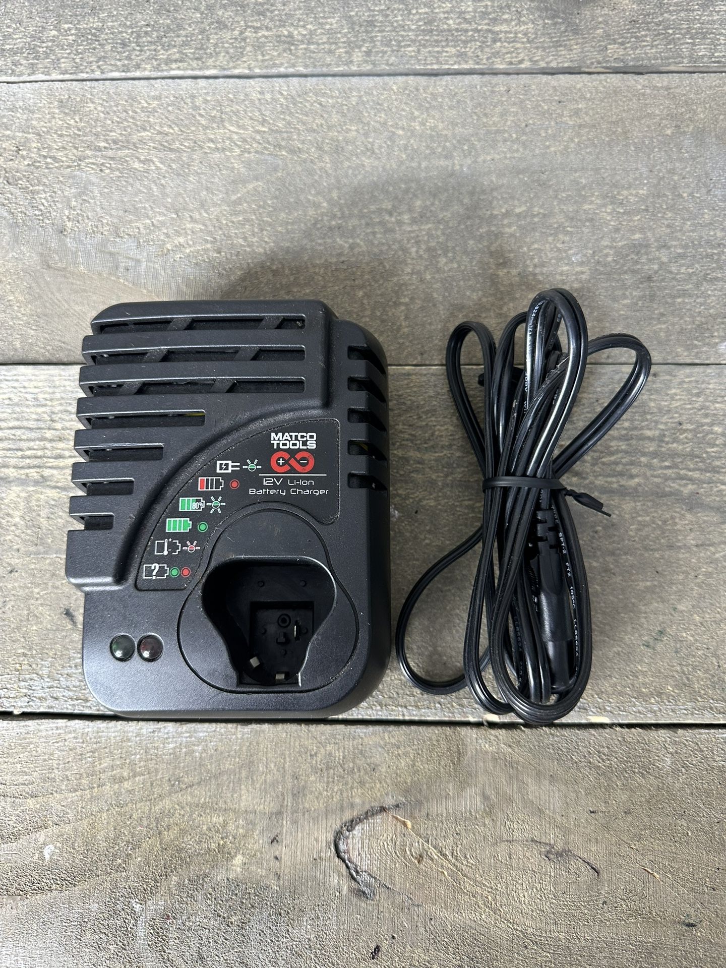 Matco Tools C1033038 12V 10.8v Lithium Ion Li-ion Battery Charger