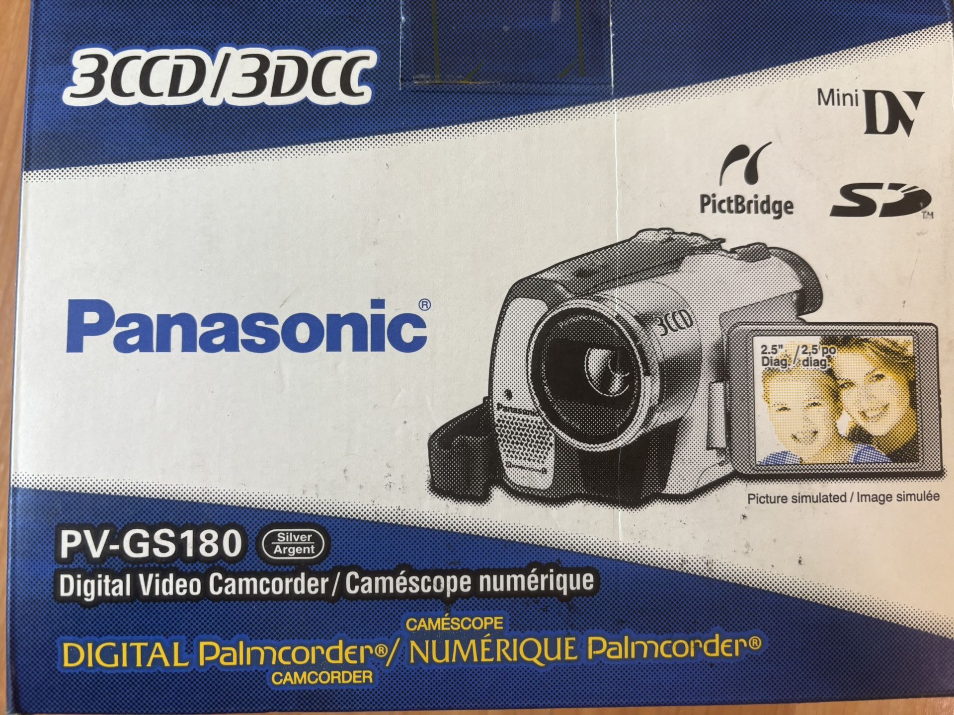 Panasonic PV-GS 180 Digital Video Camcorder