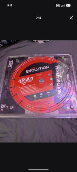 Evolution 12" Multi-Material Cutting Diamond Blade