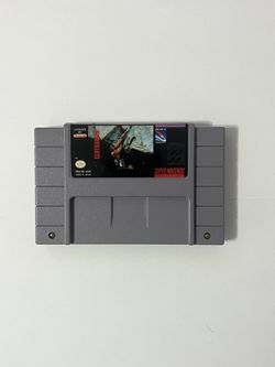 Cliffhanger (Super Nintendo SNES, 1993) Cartridge Only + Dust Cover + Tested