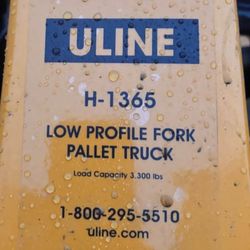 Low Profile Palletjacks $499 New Condition No Less