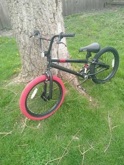 Bmx kent dread black and red 20 inches