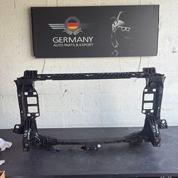 2019 2020 2021 2022 PORSCHE CAYENNE RADIATOR CORE SUPPORT FRAME PANEL OEM USED