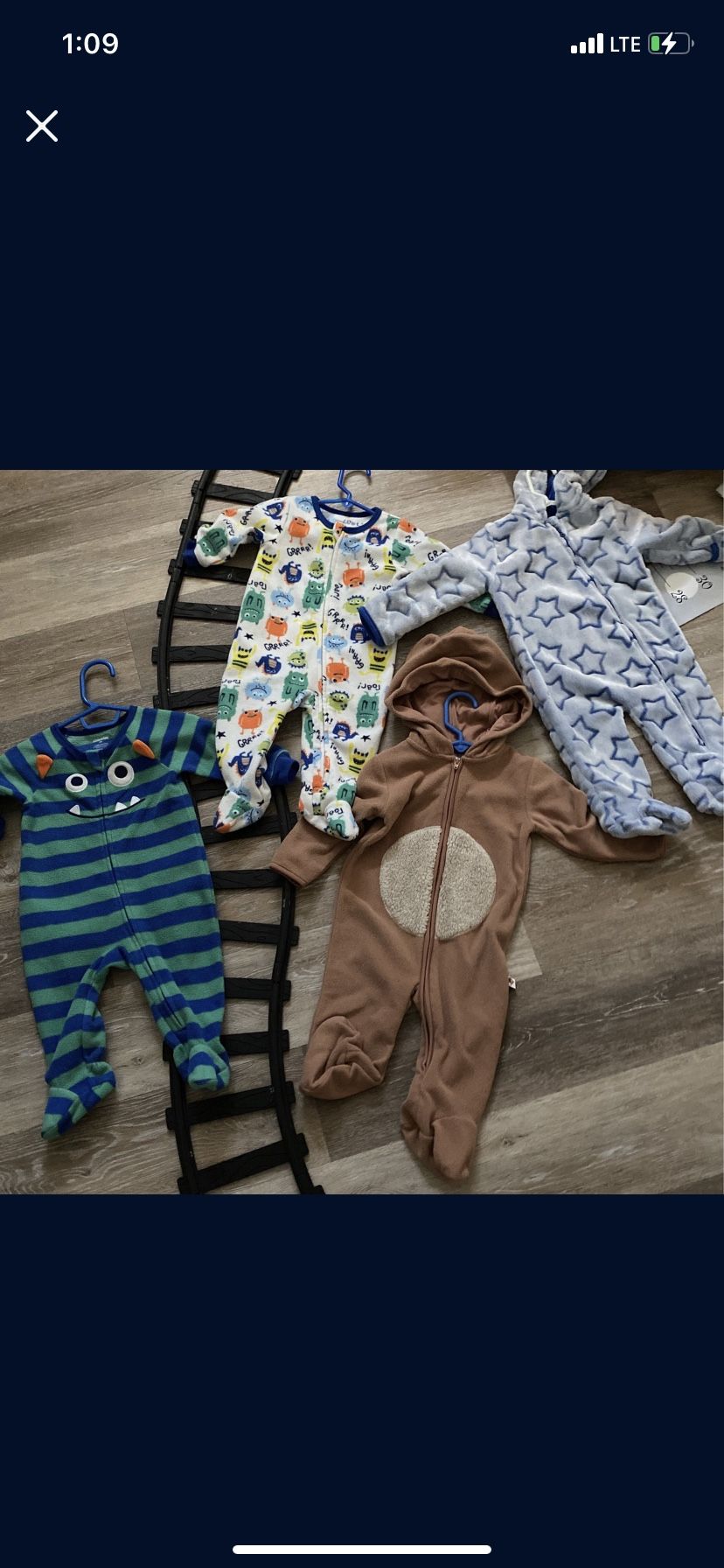 Onesies  Sizes 6-9 Months 3 Months As Well