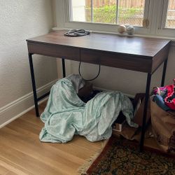 Desk/Table Behind Couch 