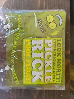 Pickle Rick Pool Float $20 Or Best Offer!