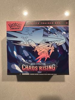 Chaos Rising Elite Trainer Box *SEALED* Pokemon Mega Evolutions Greninja ETB TCG