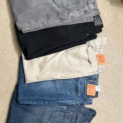 mans levi’s bundle 